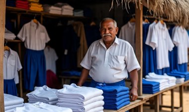 Pune zilla Parishad school teachers selling school uniforms :- शाळा अन् विद्यार्थ्यांना शिकविणे सोडून  झेडपी शाळांमधील काही गुरूजी करतात गणवेश विक्रीचा धंदा! 