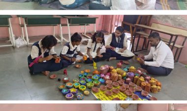 Exhibition of Diwali items made by special students of Pune Municipal Corporation school : चला, जगण्याचा संघर्ष करणाऱ्या महापालिकेच्या शाळेतील विशेष विद्यार्थ्यांच्या पाठीवर कौतुकाची थाप देऊ यात!