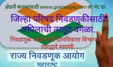 Zilla Parishad election 2025 : जिल्हा परिषद, पंचायत समिती निवडणुकीसाठी अपिलाची तरतूद रद्द करा! 