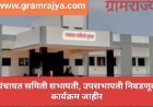 Panchayat Samiti Chairman election : पंचायत समित्यांना तब्बल ३ वर्षे ११ महिने २६ दिवसांनंतर मिळणार 'कारभारी'!