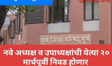 Zilla Parishad Precident electon : जिल्हा परिषद अध्यक्ष, उपाध्यक्षांच्या निवडी येत्या २० मार्चपूर्वी करा! 