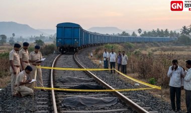 Panic on tracks: पालघरमध्ये मालगाडीखाली तिघा तरुणांचा मृत्यू.