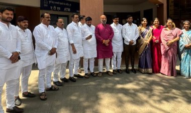 Pune Zp election : पुणे झेडपीच्या अध्यक्ष, उपाध्यक्षासाठी भाजप-शिवसेनेतर्फे संयुक्तपणे उमेदवारी अर्ज दाखल! 