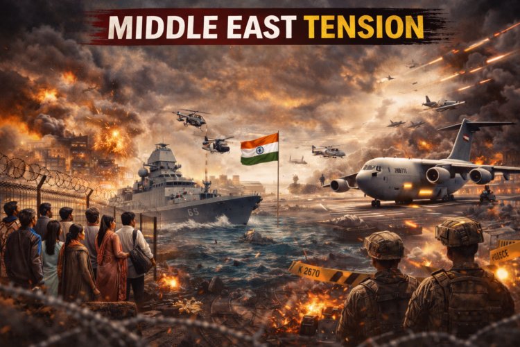 Middle East Tension: मध्य पूर्व संकटात अडकलेले भारतीय; सरकारचे तातडीने सुटकेचे आश्वासन, नौदल आणि हवाई दल सज्ज.