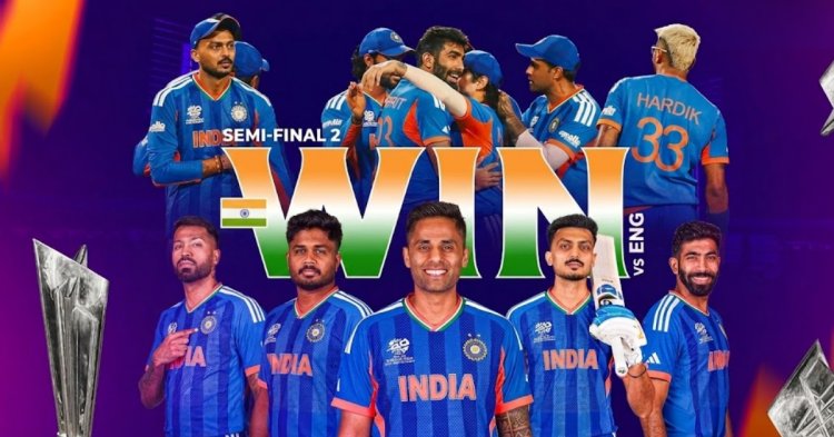 India vs England T20 World Cup 2026 semi-final: भारताचा ७ धावांनी थरारक विजय, न्यूझीलंडशी अंतिम लढत निश्चित.