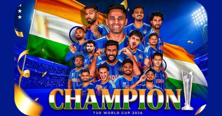 T20 World Cup 2026: भारताचा 255/5 धावसंख्येसह न्यूझीलंडवर 96 धावांनी दणदणीत विजय.