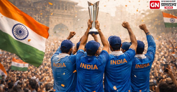 T20 World Cup: विश्वचषक विजयाचा भारतीय संघाचा देशभर गौरव कार्यक्रम सुरू.
