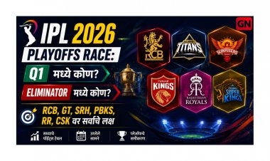 IPL 2026 playoffs race: Q1 मध्ये कोण? एलिमिनेटरमध्ये कोण? RCB, GT, SRH, PBKS, RR, CSKवर सर्वांचे लक्ष