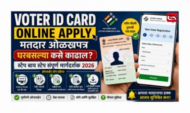 Voter ID Card Online Apply: मतदार ओळखपत्र घरबसल्या कसे काढाल? स्टेप बाय स्टेप संपूर्ण मार्गदर्शक 2026