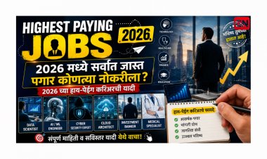 Highest Paying Jobs : 2026 मध्ये सर्वात जास्त पगार कोणत्या नोकरीला? 2026 च्या हाय-पेइंग करिअरची यादी