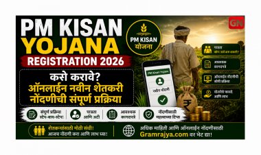 PM Kisan Yojana Registration 2026: कसे करावे? ऑनलाइन नवीन शेतकरी नोंदणीची संपूर्ण प्रक्रिया, पात्रता आणि कागदपत्रे जाणून घ्या