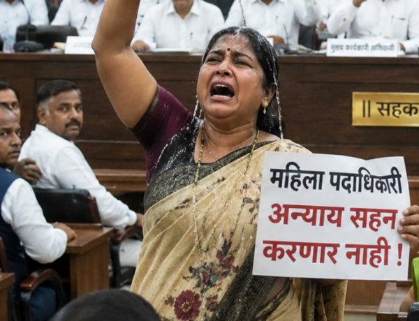 NCP woman office-bearer attempts suicide : पुणे जिल्हा परिषदेच्या सर्वसाधारण सभेत राष्ट्रवादी काँग्रेसच्या महिला पदाधिकाऱ्याचा आत्मदहनाचा प्रयत्न! 